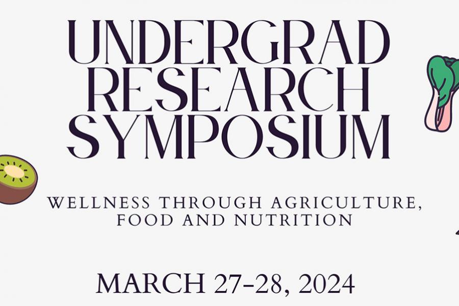 Undergraduate Research Symposium promo