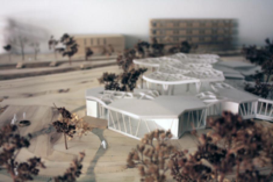 Physical model of the building