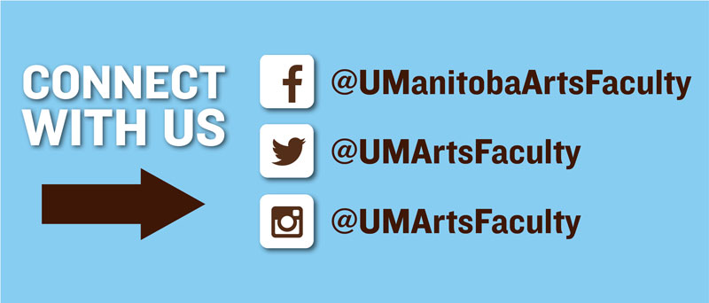 Connect with the Faculty of Arts on social media