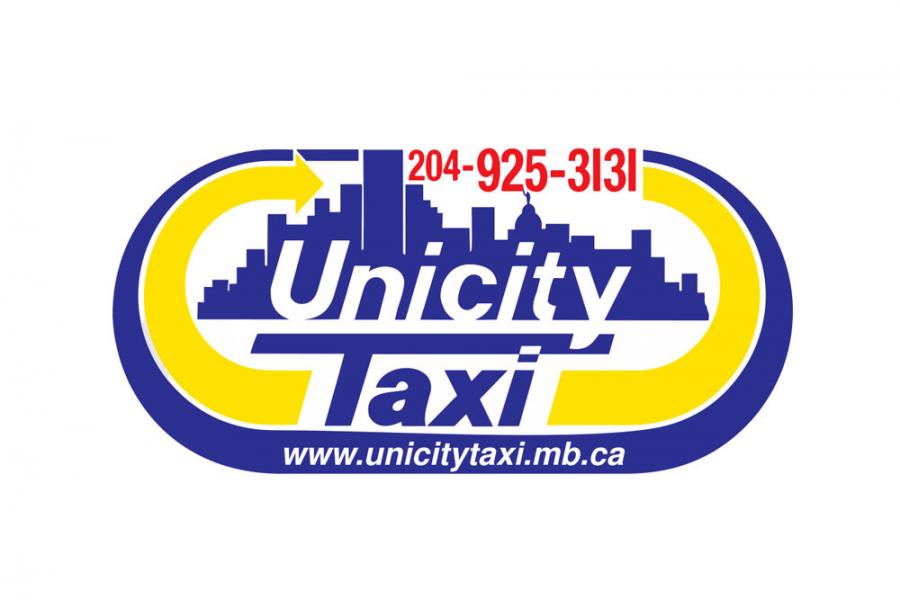 Unicity Taxi logo for IC orientation