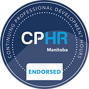 The Management and Administration program is endorsed by CPHR Manitoba logo