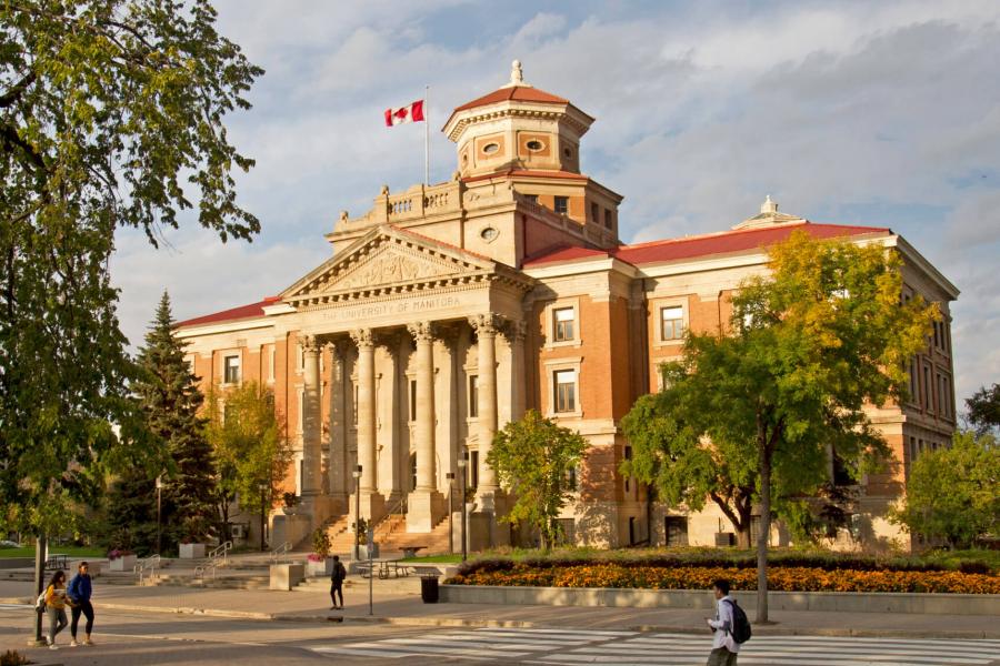 The University of Manitoba Administration building.