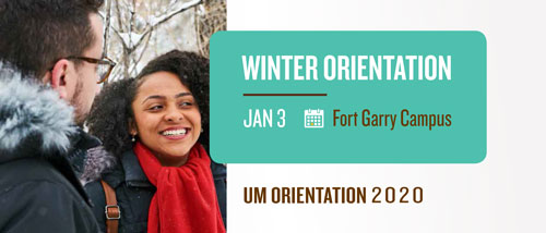 Winter Orientation January 3, 2020