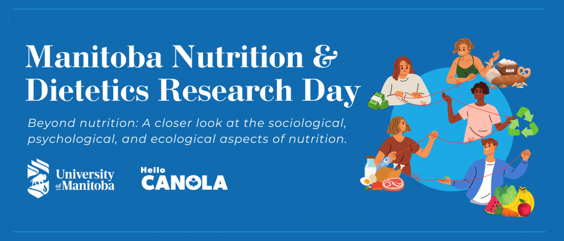 Manitoba Nutrition and Dietetics Research day banner
