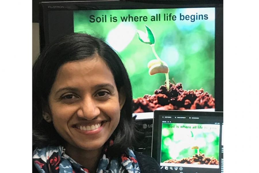 Inoka Amarakoon, Assistant Professor, Department of Soil Science.
