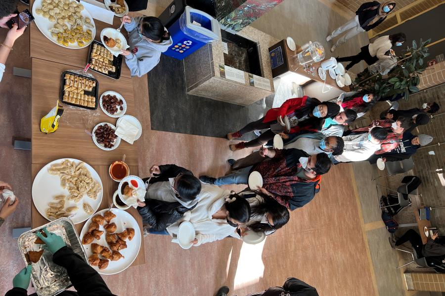 food sampling world food day