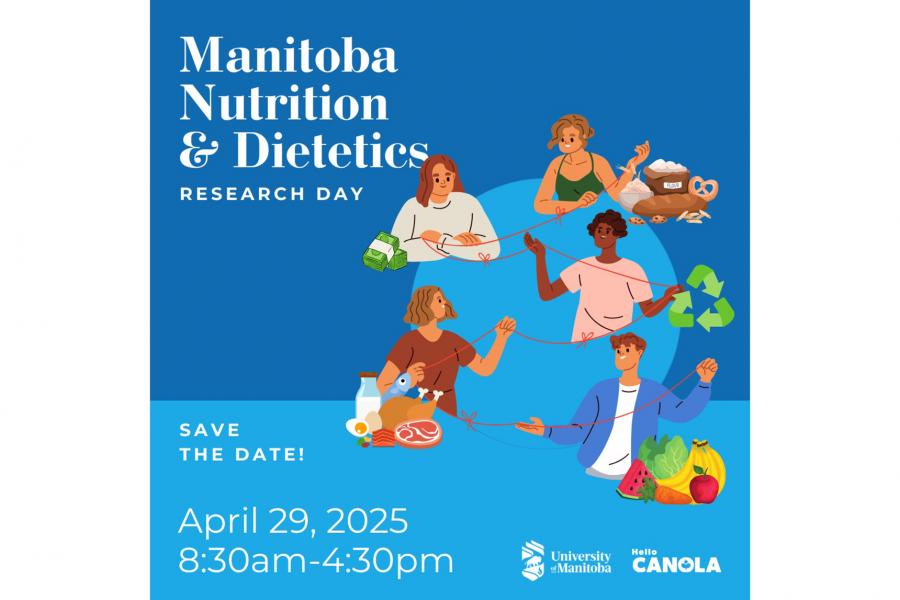 Manitoba Nutrition and Dietetics Research Day promo