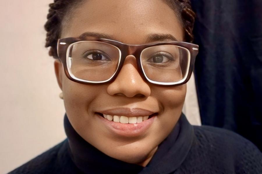 A headshot of Sarafina Emmanuel