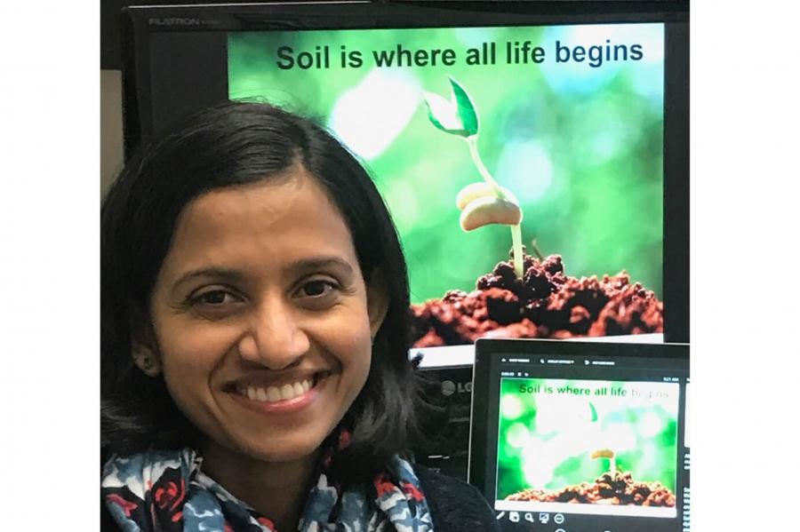 Inoka Amarakoon, Assistant Professor, Department of Soil Science.