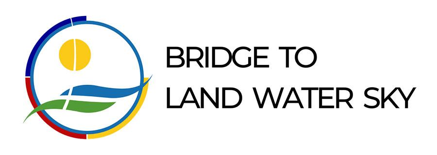 Bridge to Land Water Sky presentation logo