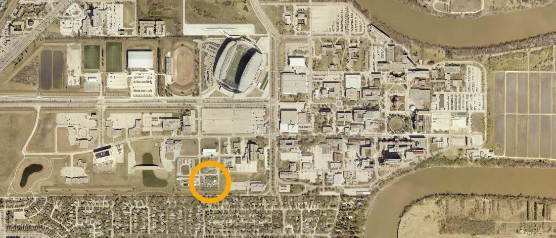 UManitoba fort garry campus aerial view
