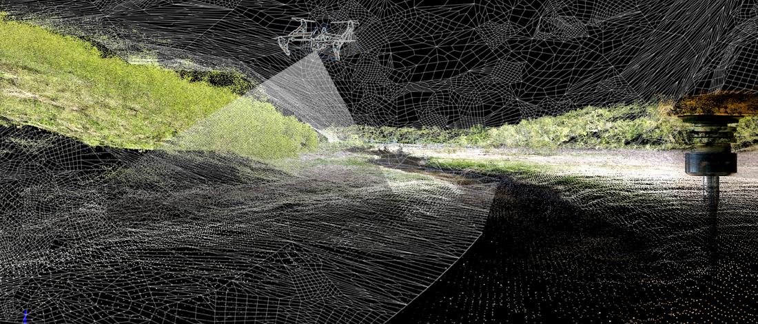 Point cloud collage