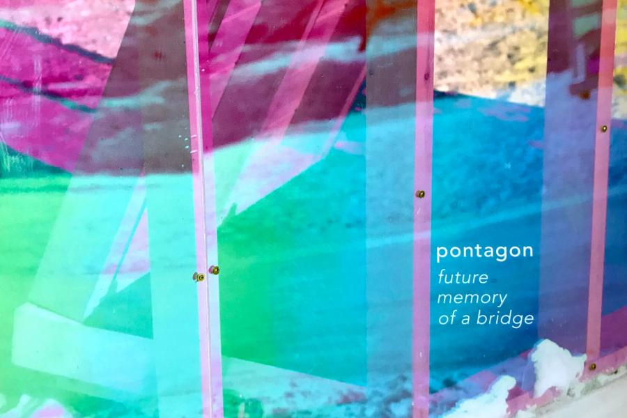 Pontagon future memory of a bridge 2018 cover.
