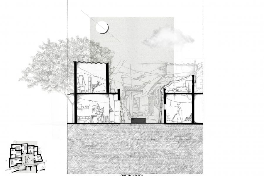 section drawing of project