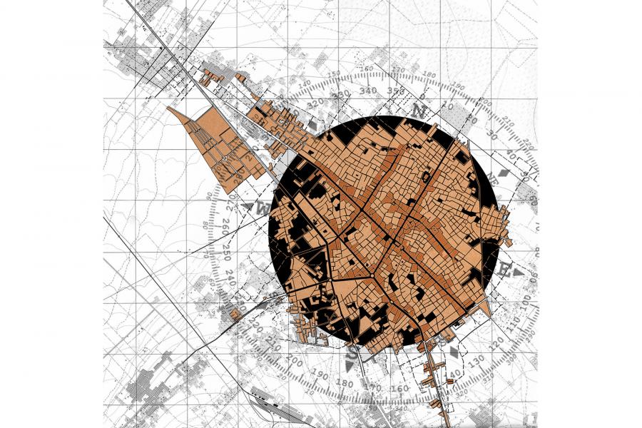 Map of Traditional Architecture Area in the City