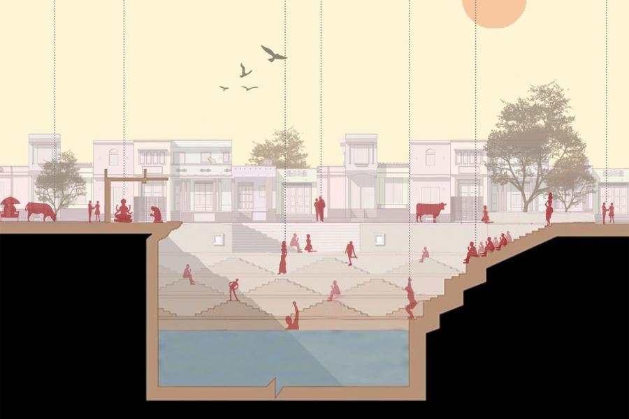 section drawing of project