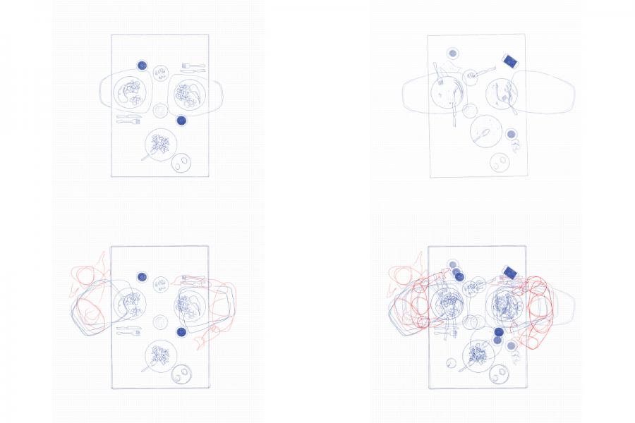 Table as a platform for ephemeral events.