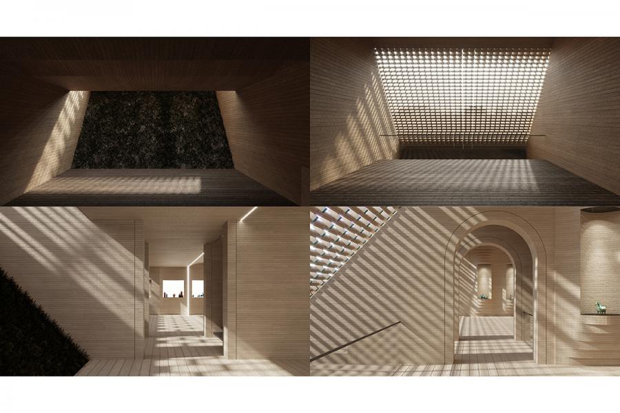 Parametric brick surfaces.