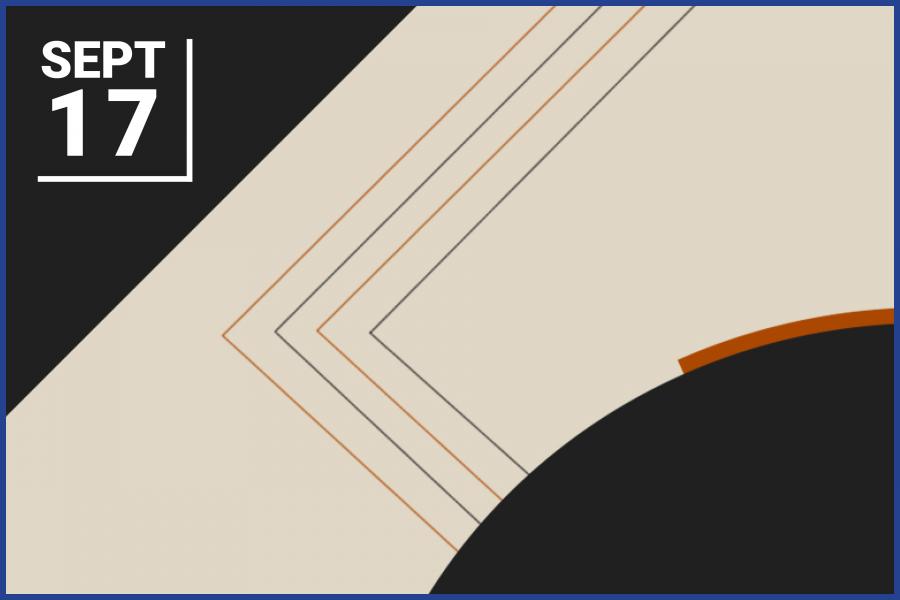 Black and beige lines.