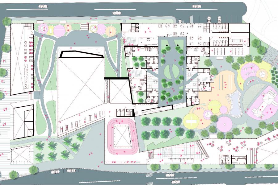 Upper plan.