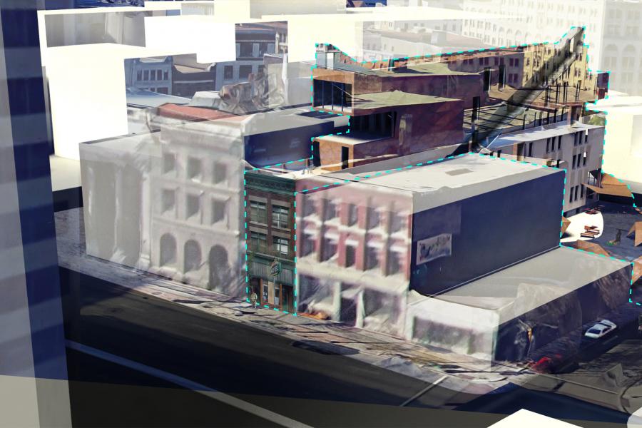 View of Site from Main Street