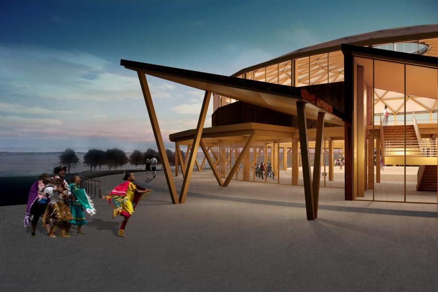 Exterior rendering