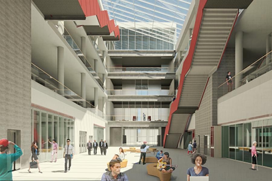 Interior rendering