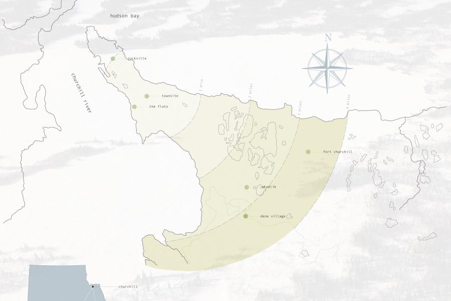 Context map of Churchill