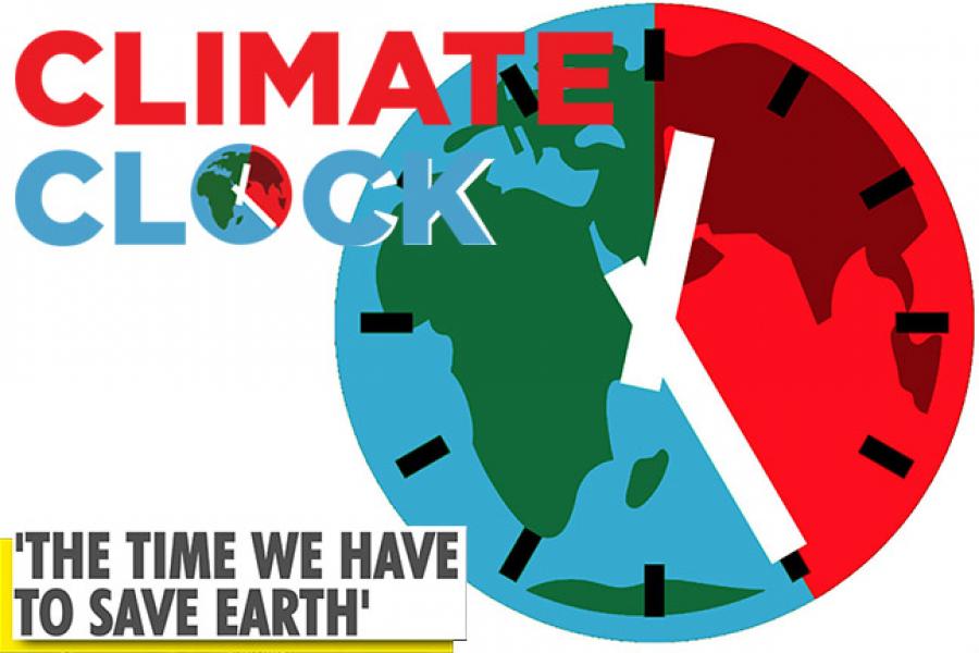 Climate clock