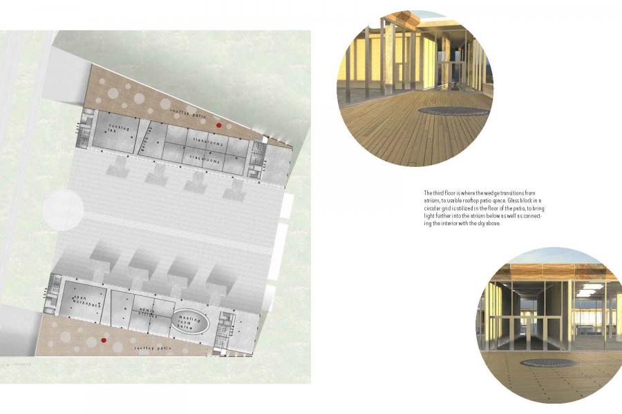 Third Floor Plan and renders.