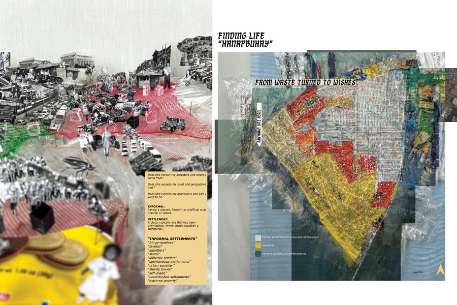 Studying informality through collaging and mapping