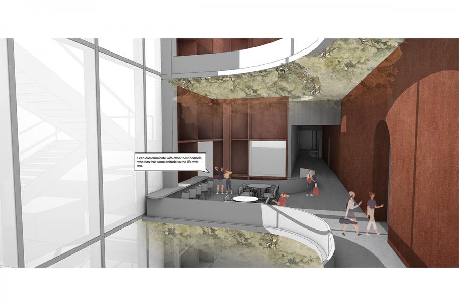 Interior rendering