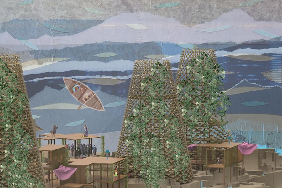 Collage of site