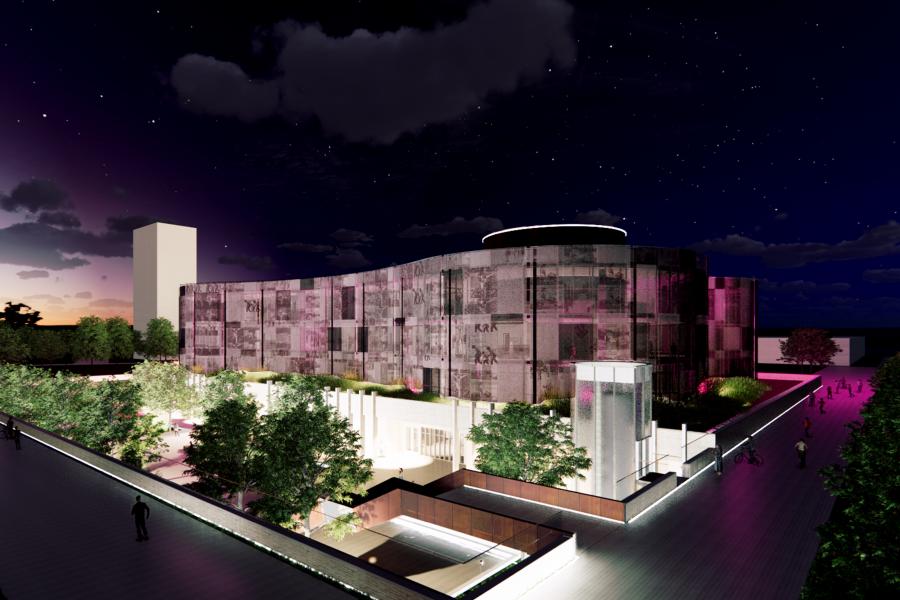 Exterior rendering