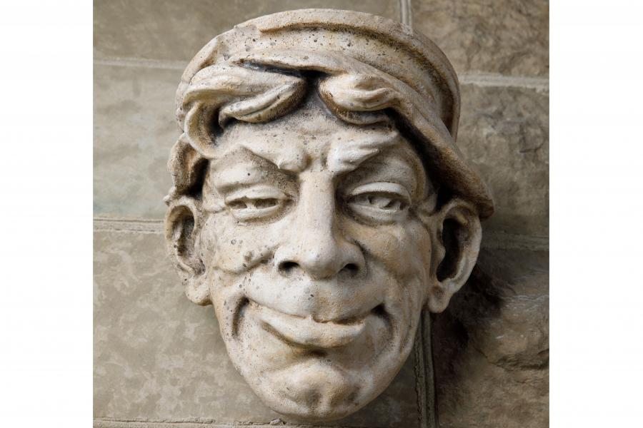 3D printed grotesque head