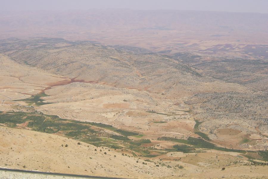 cultivating seasonal water courses in Lebanon