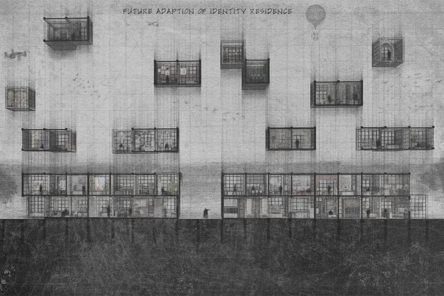 Adaptable Identity Multifamily Residence - Section