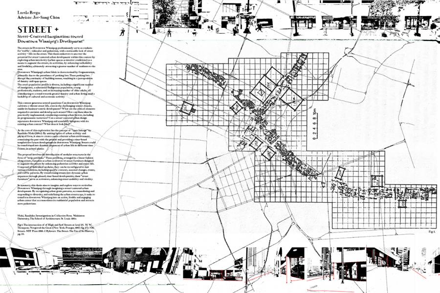 map from intersection of High and Serf Streets at level 25. M. W. Thompson. Novgorod the Great (New York: Praeger, 1967, fig. 17) / On Streets. MIT Press 1986. J. Rykwert. The Street: The Use of Its History, pg. 23