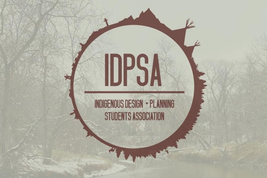 logo for the indigenous design and planning student association