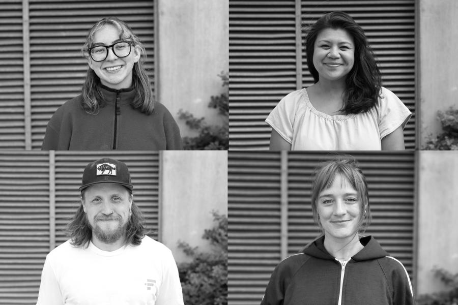 headshots of smiling people