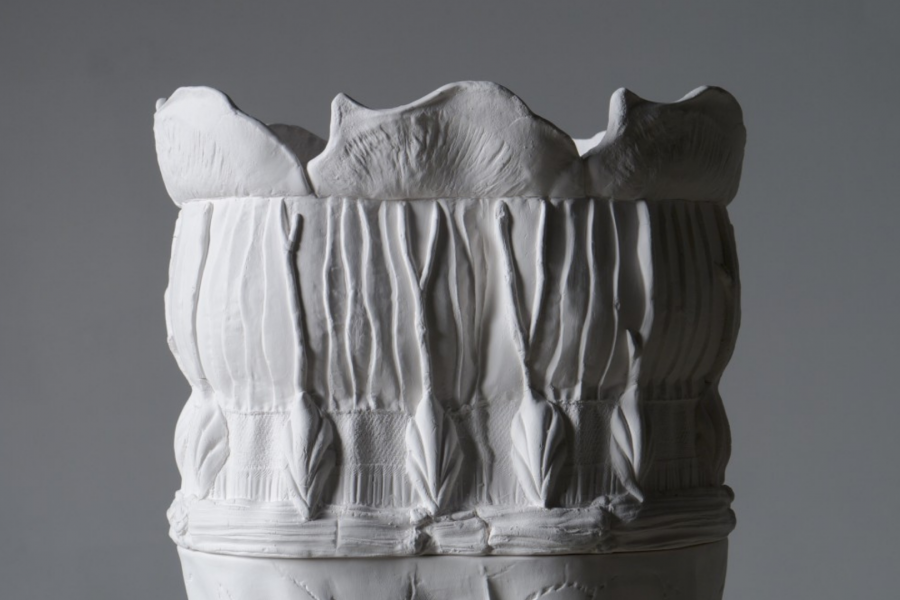 Ceramic sculpture by Grace Nickel