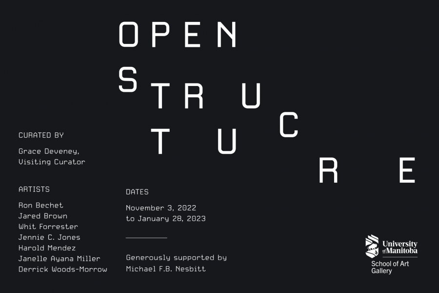 Open Structure black and white title card