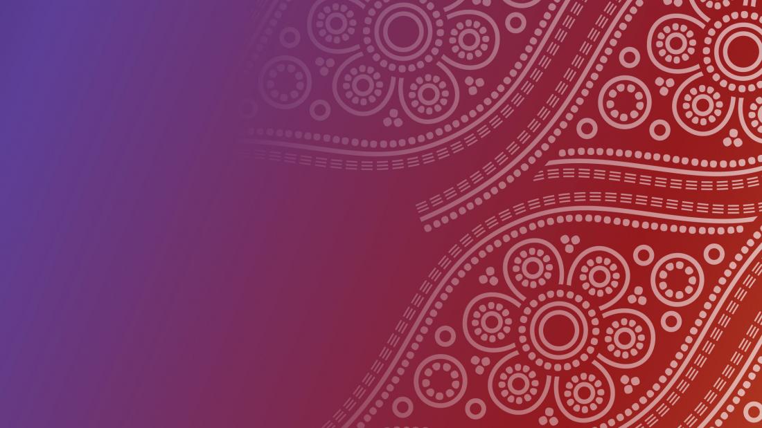 A collection of lines, dots, and circles making a wave pattern and flowers. 