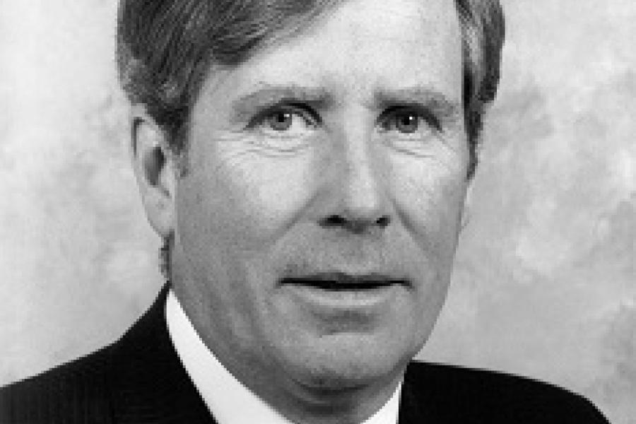 Past School of Management Dean, William Mackness.