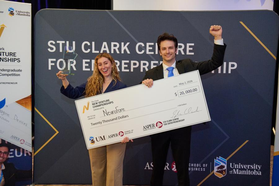 Stu Clark New Venture Championships Winner