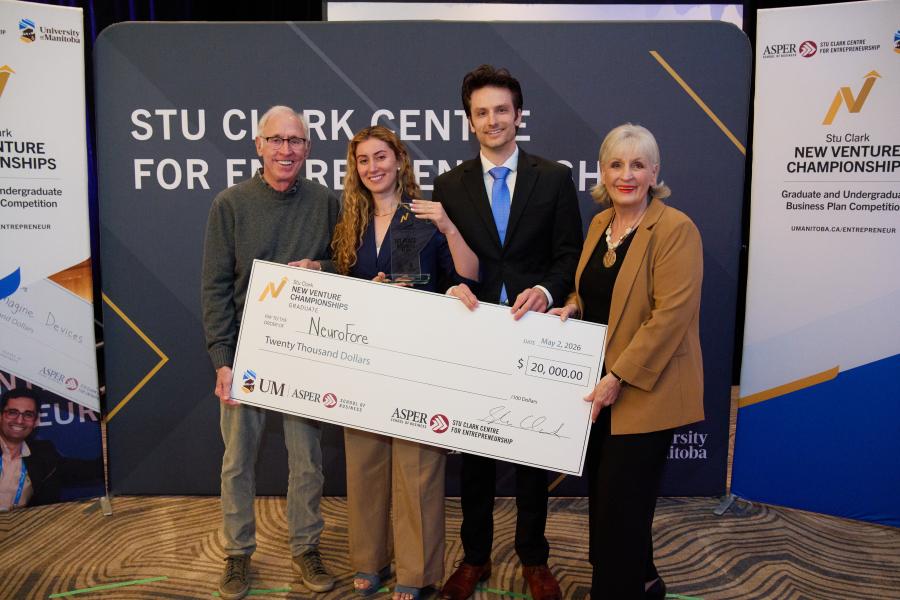 Stu Clark New Venture Championships Winner