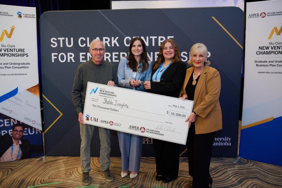 Stu Clark New Venture Championships Winner