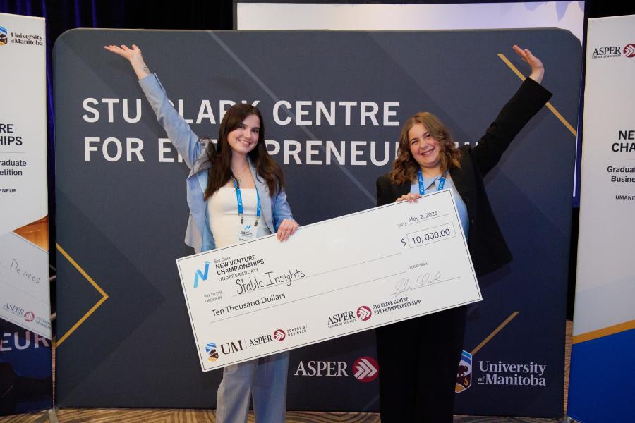 Stu Clark New Venture Championships Winner