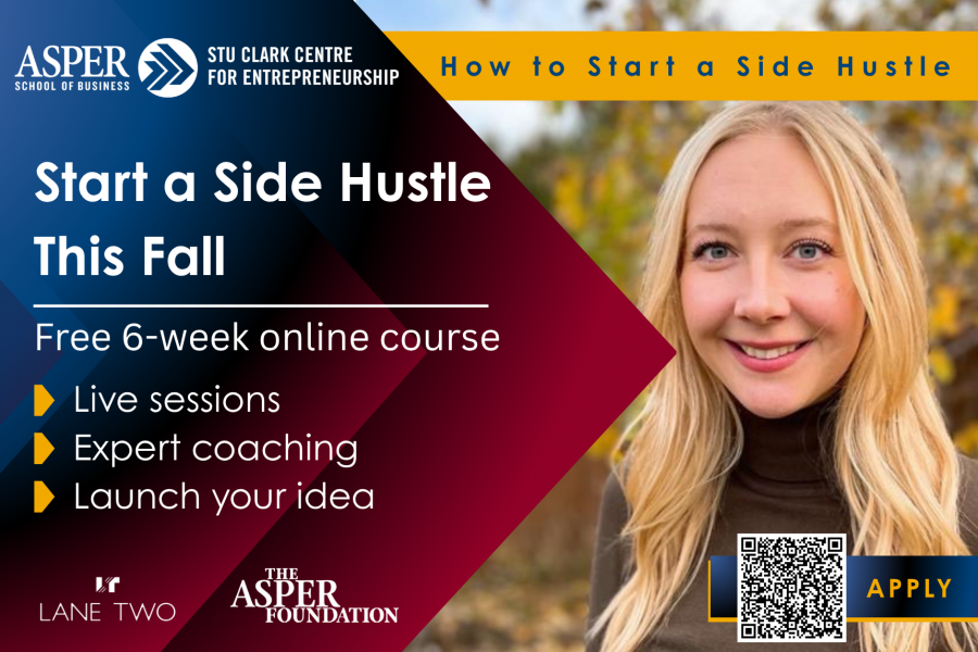 Applications are now open for the how to start a side hustle course