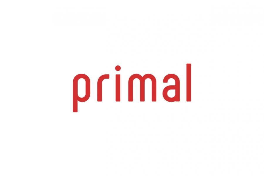 Logo is a text of the word primal